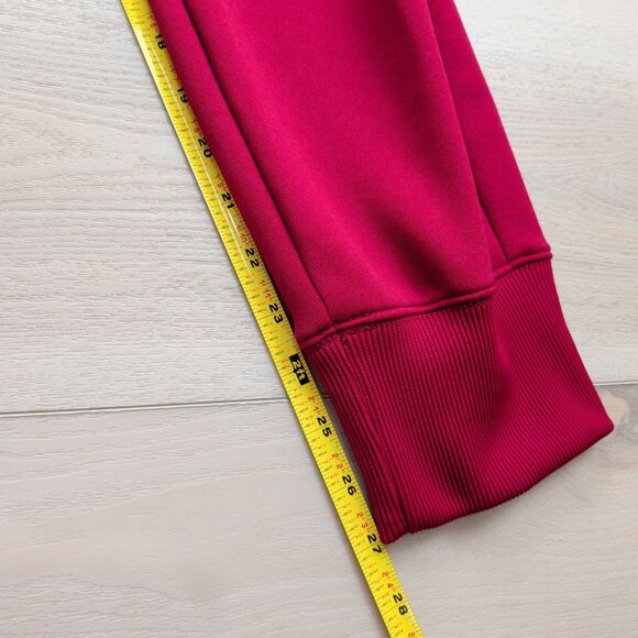 Nike Sportswear Joggers Womens M Polyknit Cuff Red White Athleisure Retro - Picture 7 of 10